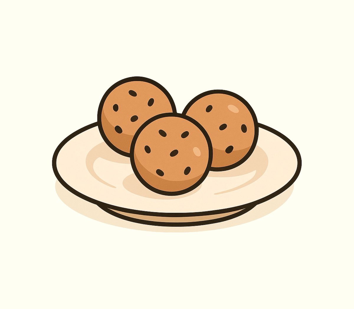 A plate of bite-sized almond and date energy balls rolled in coconut